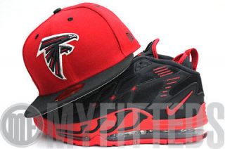 Atlanta Falcons Black Red Air Max Pillar Matching NFL New Era Fitted 