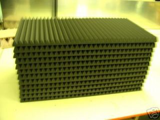 Newly listed 24x48x2 Thick Studio Acoustic Soundproofing Wedge Foam