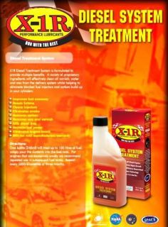 X1R Diesel Fuel Treatment Injector Cleaner Cetane Booster Reduce 