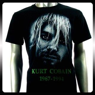 Nirvana Kurt Cobain Rock Punk Music Band T shirt Sz M NI31