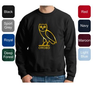 Drake Octobers Own Take Care Owl Gold PREMIUM Crewneck Sweatshirt 