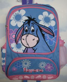   School Large 16 Backpack Book Bags Girls Kids Pink/Blue Gifts NWT