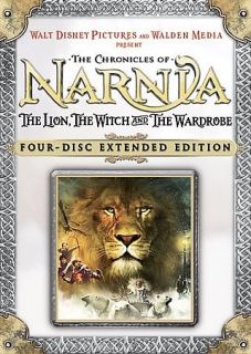 DISNEYS CHRONICLES OF NARNIA LION WITCH & THE WARDROBE 4 DISC 