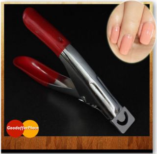Nail Art Acrylic Clipper Edge Cutter False Tips UK NEW NA999