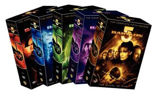 Babylon 5 The Complete Seasons 1 5 DVD, 2009, 30 Disc Set