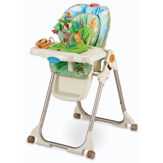 Fisher Price Rainforest Deluxe Baby High Chair NEW!