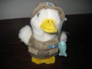 AFLAC TALKING FISHERMAN OUTDOOR DUCK   BRAND NEW W/ TAGS GILBERT 