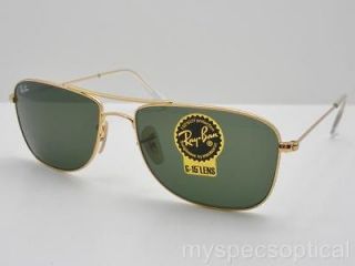 Ray Ban 3477 001 Gold G15 Green New 100% Authentic **Buyer Chooses 