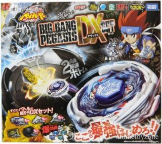 Beyblade TAKARA TOMY Metal Fusion Big Bang Pegasis DX Set BB 107 BB107 