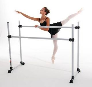 Ballet Barre DS96 Adj Height   Twin 8ft Bar   Stretch/Dance Bar   Vita 