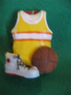 Basketball Equipment Christmas Ornament, New Never Used, Only One of 