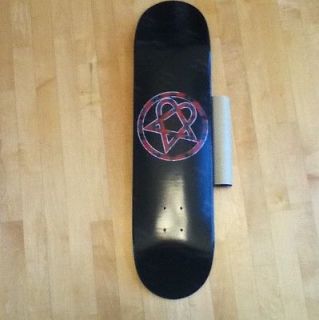 HEARTAGRAM Skateboard Deck Red/Blue 8.00 With Grip Bam Margera Element 
