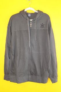 New Tag Avirex embroidered basic logo hoodie mens M $55 Sale