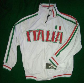   Italy jacket BRAND NEW warm up soccer track basketball adult XXL