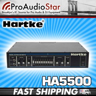Hartke HA5500C HA 5500 C 5500C Bass Amplifier Head Amp PROAUDIOSTAR   