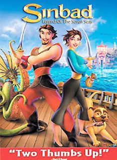Sinbad Legend of the Seven Seas (DVD, 2003, Full Frame) BRAND NEW 
