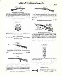1954 Ad Daisy Air Rifle Defender BB Gun Benjamin Super Bulls Eye 