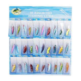   Kinds of Fishing Lures Crankbait Minnow Poper Bass Baits Hooks Tackle