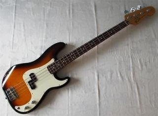   Fender Standard Precision Bass P Bass Sunburst Excellent Condition