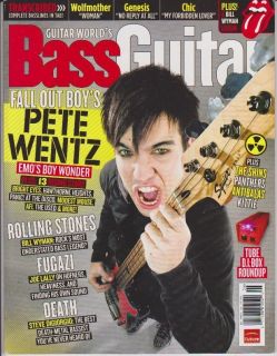 Guitar Worlds Bass Guitar (June 2007) Fall Out Boy Pete Wentz / Bill 