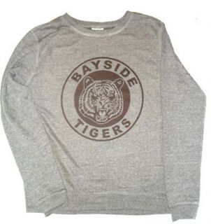 Saved By The Bell   Bayside Tigers 80s Retro Womens Sweatshirt