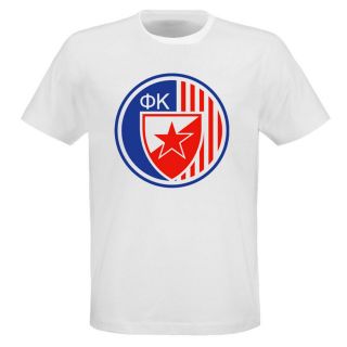 Red Star Belgrade Serbia Soccer Logo T Shirt