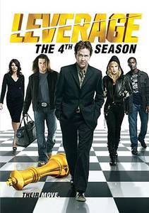 Leverage The 4th Season DVD, 2012, 4 Disc Set