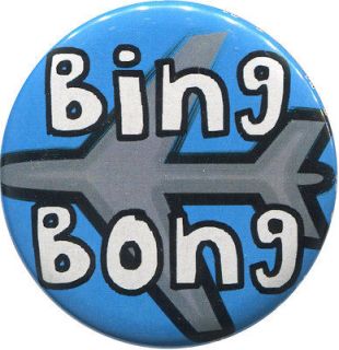   Bong 2.25 Pinback Button BBC Cabin Pressure Benedict Cumberbatch