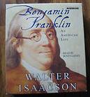 Benjamin Franklin by Walter Isaacson (2003, Abridged, Compact Disc)
