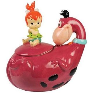 Pebbles and Dino Flintstone Cookie Jar by Westland Giftware 21709 