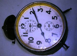 Vintage Antique Art Deco Mauthe Deep Chime Chime Mantel Clock