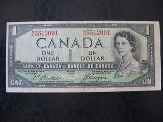 Canada Dollar 1954 Devil Face M/A Beattie?Coyne