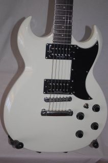 Samick Torino TR10 Greg Bennett Designed White Electric Guitar 
