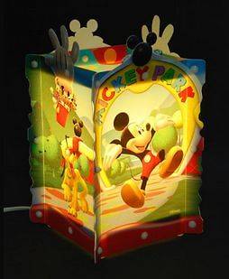 Disney Childrens Tv Character Table Lamp Bedside Kids Night Light or 