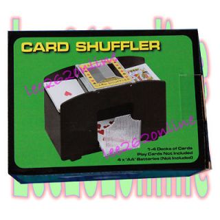 New 300 Ct Hi Roller Poker Chip Set + 2 Decks Plastic Automatic Card 