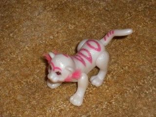 Tonka 1996 Jointed Pink & White Lion Cat animal