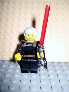 Lego Star Wars RARE original Count Dooku minifig 7103 Curved hilt 
