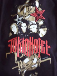 BRAND NEW Tokio Hotel Bill Tom Kaulitz Music Tour Band T Shirt S, L
