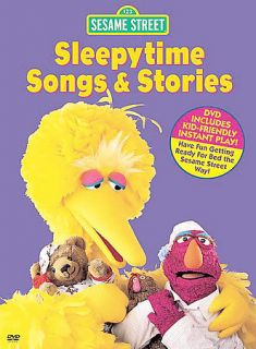   Bedtime Stories and Songs Sesame Street Big Bird Video~Disc LkNew