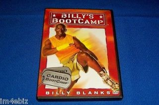 Billy Blanks Billys BootCamp Cardio DVD Great Condition Free Shipping 