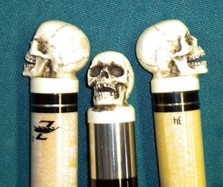   USA Joint Protectors 5/16 x 14 Pool Cue Billiards Skull Skeleton 17JP