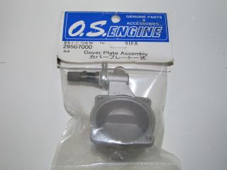 COVER PLATE ASSEMBLY FOR O.S. 91 FX ENGINE NIB