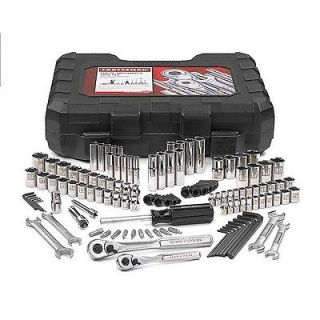 NEW CRAFTSMAN 118 pc Mechanics Tool Set In Case, Dual Marked Sockets 