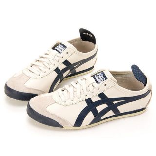   Asics Onitsuka Tiger Mexico 66 BIRCH / INDIA INK / LATTE Shoes #T27