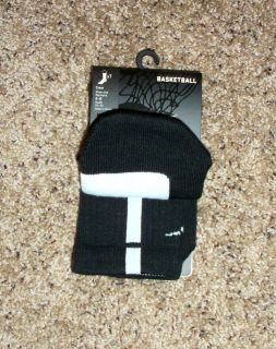 Nike Elite Basketball Crew Socks Small 3Y 5Y Lebron 2.0 Volt Stripe 