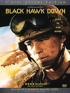 Black Hawk Down DVD, 2003, 3 Disc Set, 3 DVD Deluxe Edition