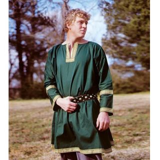 Green Viking / Norman / Saxon Tunic. Great For Re enactment Stage 