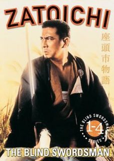 Zatoichi the Blind Swordsman   Vols. 1 4 DVD, 2006, 4 Disc Set