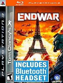Tom Clancys EndWar Limited Bluetooth Headset Edition Sony Playstation 