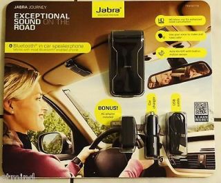 Jabra JOURNEY Bluetooth In Car Speakerphone Speaker Vehicle Black 